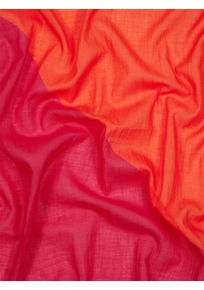 Paul Smith colour-block scarf - Red