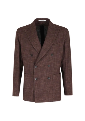 Tagliatore Montecarlo double-breasted blazer - Brown