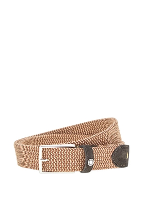 Paul & Shark elastic braided belt - Neutrals