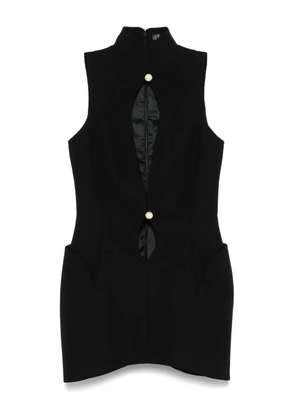 Mugler cut-out mini dress - Black