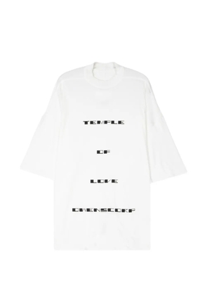 Rick Owens DRKSHDW short-sleeve print T-shirt - White