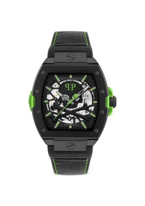 Philipp Plein Skeleton 2.0 44mm watch - Black