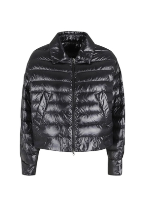 Herno padded-design jacket - Black