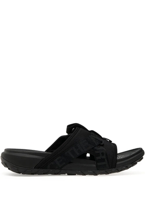 The North Face buckle-fastening sporty slides - Black