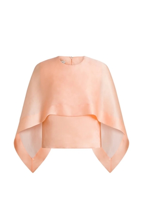 Alberta Ferretti layered blouse - Pink