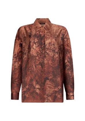 LIU JO button-fastening shirt - Brown