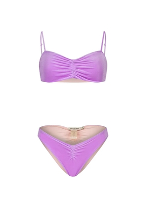 PARAMIDONNA Chiara velvet swimsuit - Purple
