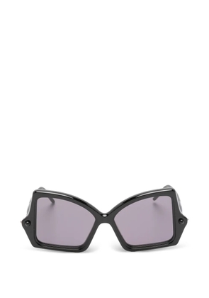 Kuboraum square-frame sunglasses - Black