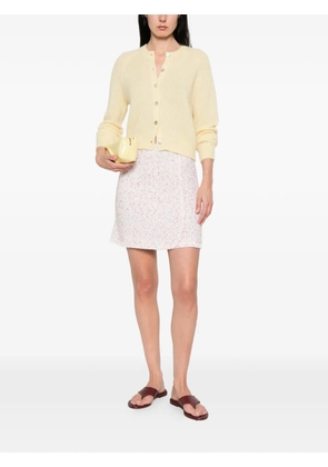 Bruno Manetti fringed mini skirt - White