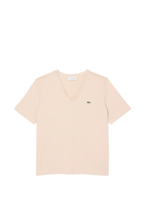 Lacoste V-neck T-shirt - Neutrals
