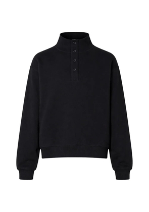 ENTIRE STUDIOS buttoned sweatshirt - Black