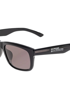 Balenciaga Eyewear rectangle frame sunglasses - Black