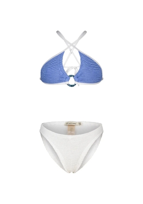 PARAMIDONNA Benny ring-detail bikini - White