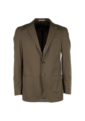 Corneliani single-breasted blazer - Green