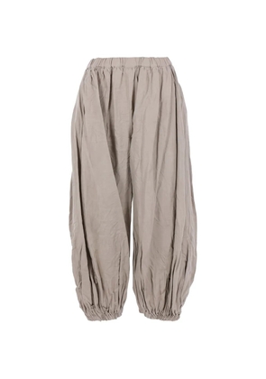Comme Des Garçons pleated trousers - Neutrals