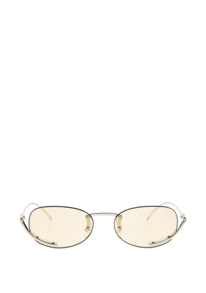 Diesel oval-frame sunglasses - Silver