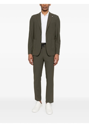 DISTRETTO 12 32 York T. Active drawstring trousers - Green