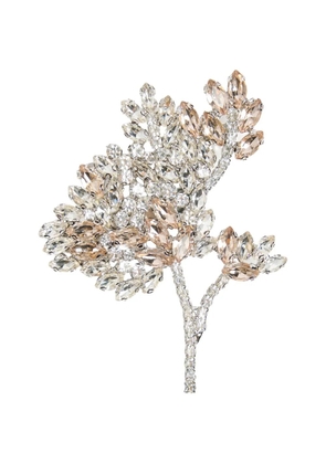 ERDEM flower bouquet brooch - Silver