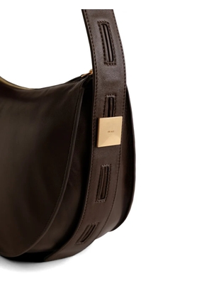 Yu Mei Antonia leather shoulder bag - Brown