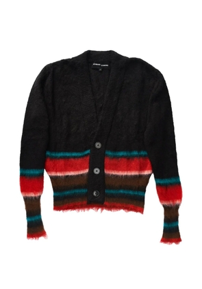Edward Cuming striped cardigan - Black
