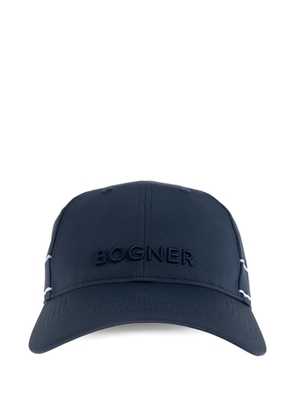 BOGNER Joshi logo-embroidered stripe-detail baseball cap - Blue