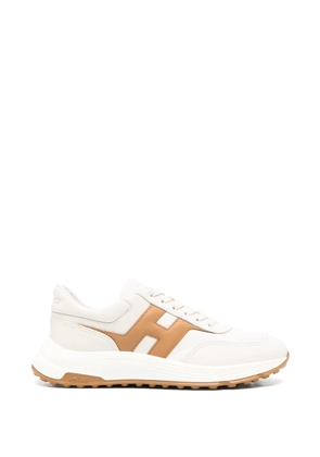 Hogan logo-appliqué sneakers - Neutrals