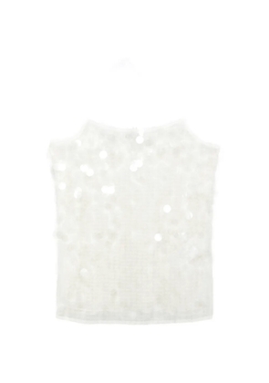 Marella Mela sequin strap top - Neutrals