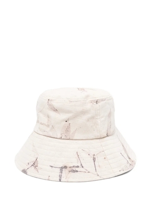 Feng Chen Wang patterned bucket hat - Neutrals