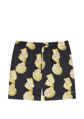 Givenchy plage-print swimshorts - Black