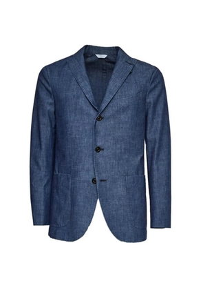 Boglioli buttoned blazer - Blue