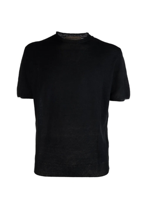 Corneliani fine-knit T-shirt - Black