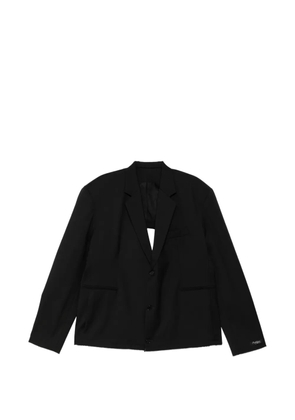 PROTOTYPES open back blazer - Black