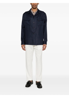 Herno button straight trousers - Neutrals