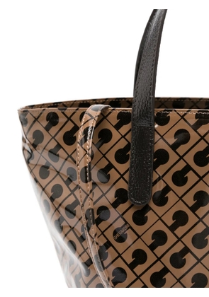 Gherardini small patterned tote bag - Brown