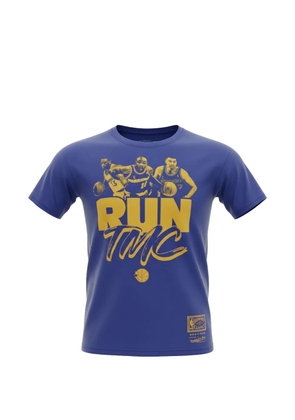 Mitchell & Ness NBA Golden State Warriors Hardwood Classis T-shirt - Blue