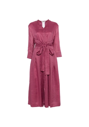 'S Max Mara Camilla tie-waist midi dress - Pink