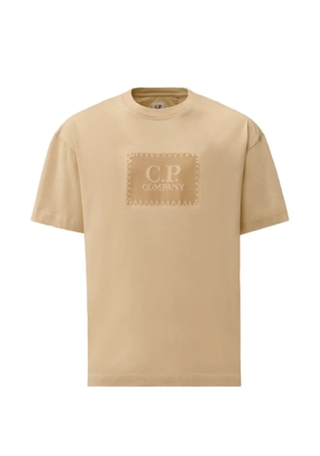 C.P. Company logo-detail T-shirt - Neutrals