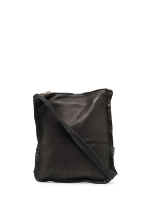 Guidi small crossbody bag - Black