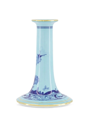 GINORI 1735 Iris Oriente Italiano candle holder - Blue