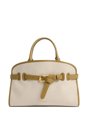 Coccinelle medium Sabine buckle-detail tote bag - Neutrals