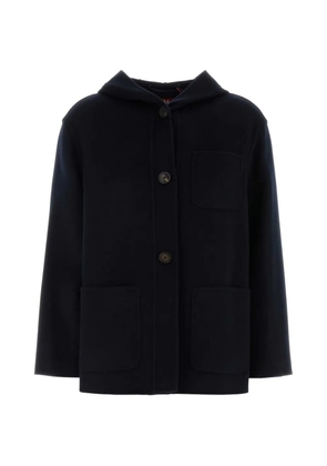 Max Mara hooded coat - Blue