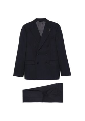 Manuel Ritz double-breasted suits - Blue