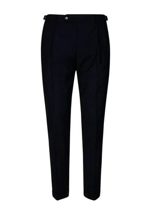 Berwich buckle-detail trousers - Blue