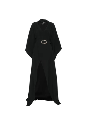 Taller Marmo Cassandra V-neck belted dress - Black