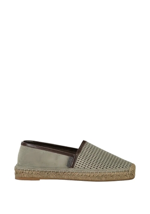 Brunello Cucinelli Sparkling Net espadrilles - Green