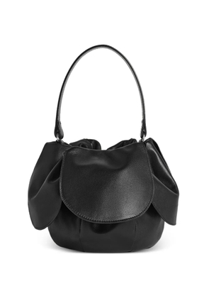 Simone Rocha flower-petal shoulder bag - Black