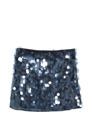 Marella Pepli sequin mini skirt - Blue