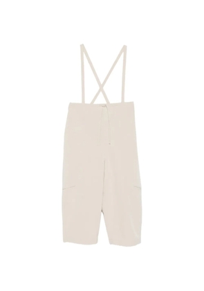 Giorgio Armani tie-waist jumpsuit - Neutrals