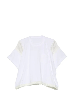 sacai chest-pocket T-shirt - White