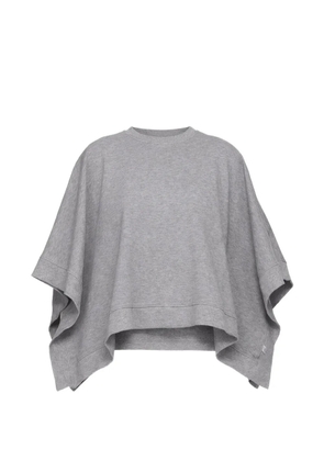 MM6 Maison Margiela oversized panelled poncho - Grey